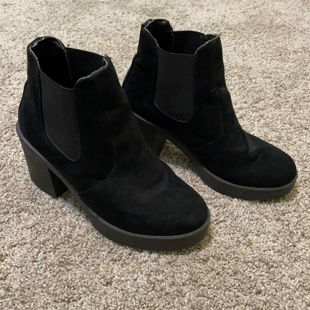Top shop black booties